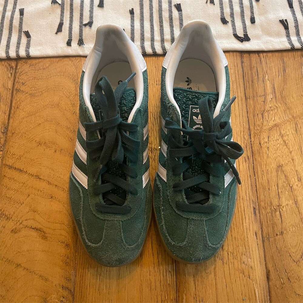 adidas Green and White Men’s Sneakers